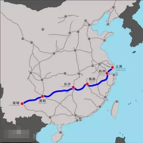 350公里/小時！中國東西向最長高鐵將通車